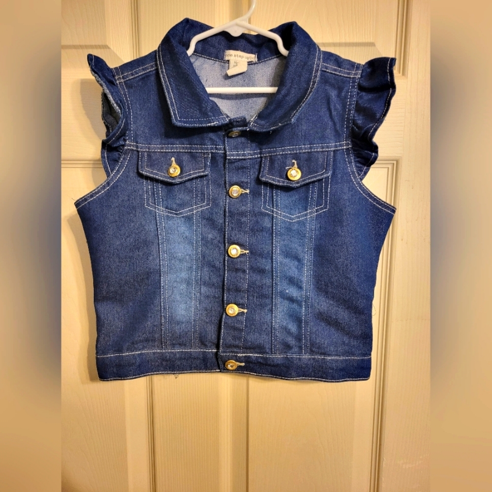Demin jean vest